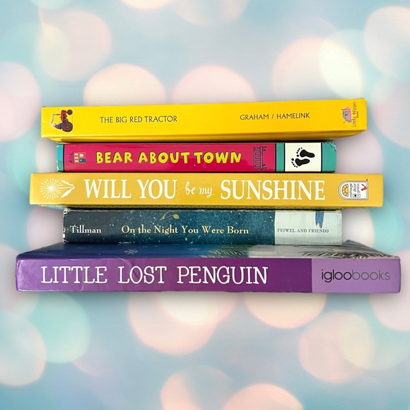 Lot of 5 Baby / Children’s Hardcover Board Books - Picture 2 of 2